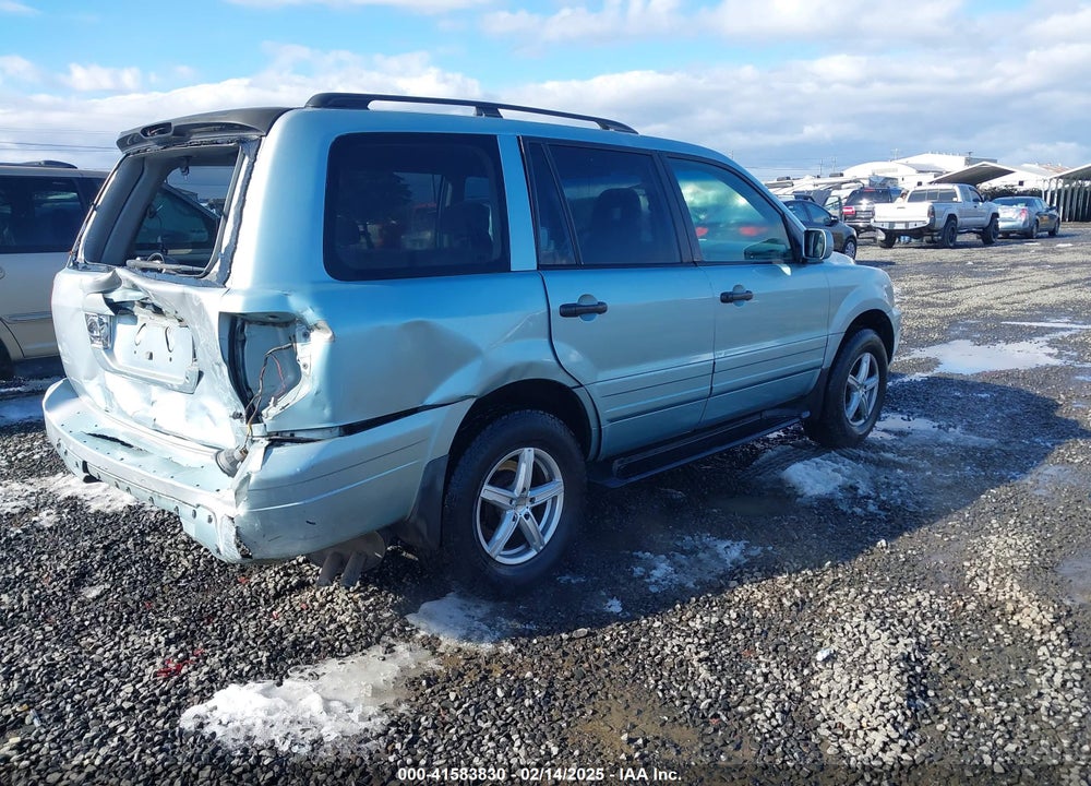 2003 HONDA PILOT EX VIN: 2HKYF18413H546456