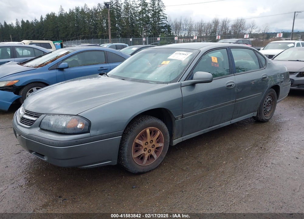 2005 CHEVROLET IMPALA VIN: 2G1WF52E159132673