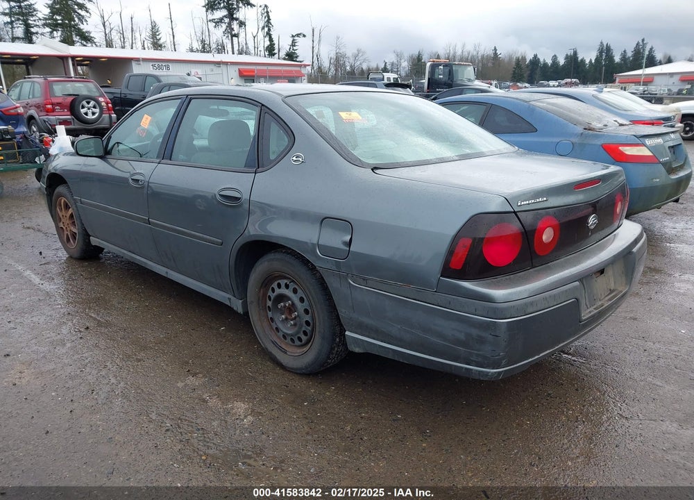 2005 CHEVROLET IMPALA VIN: 2G1WF52E159132673