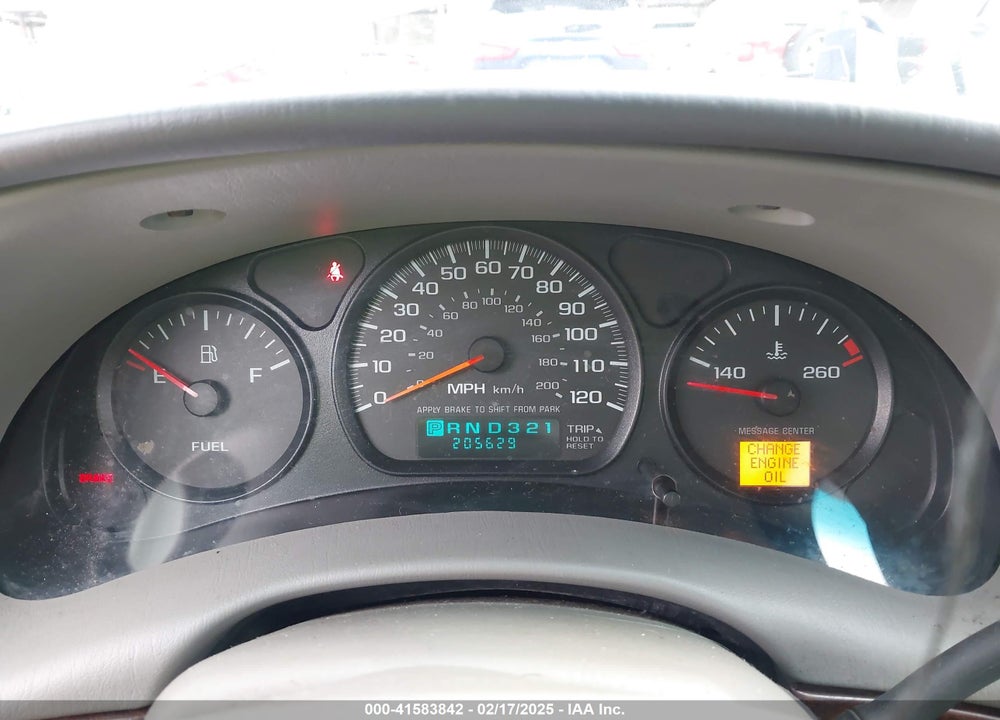 2005 CHEVROLET IMPALA VIN: 2G1WF52E159132673