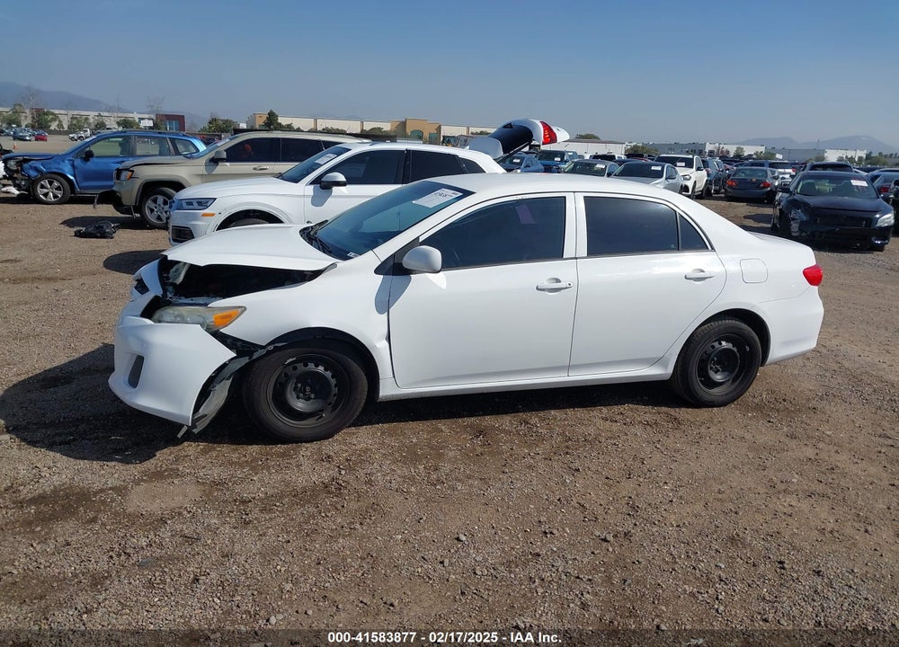 2013 TOYOTA COROLLA L VIN: 5YFBU4EE5DP190527