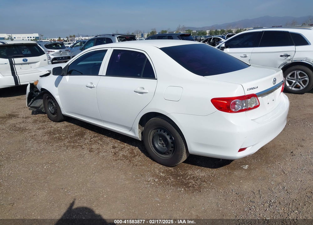 2013 TOYOTA COROLLA L VIN: 5YFBU4EE5DP190527
