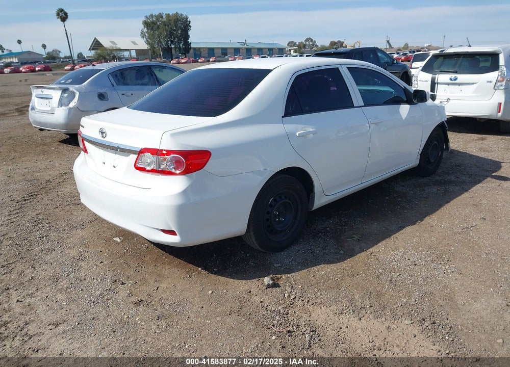 2013 TOYOTA COROLLA L VIN: 5YFBU4EE5DP190527