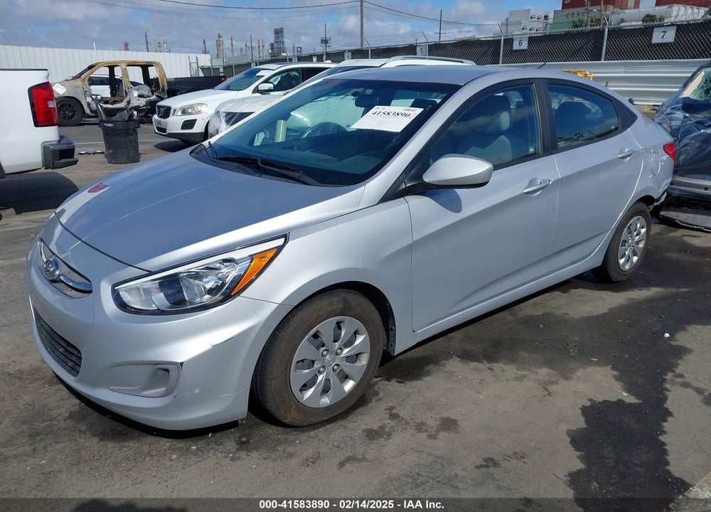 2017 HYUNDAI ACCENT VIN: KMHCT4AE1HU300541