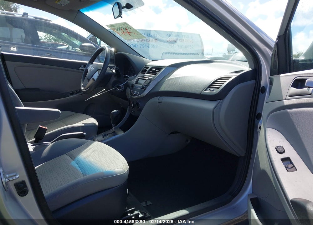 2017 HYUNDAI ACCENT VIN: KMHCT4AE1HU300541