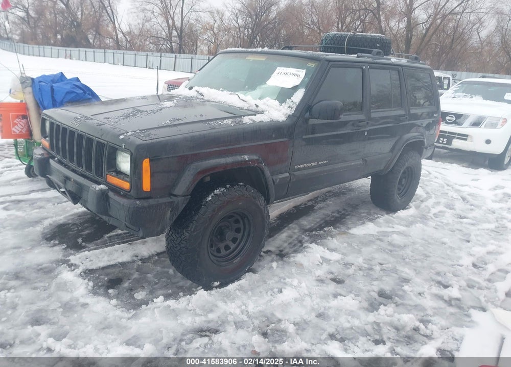 2001 JEEP CHEROKEE SPORT VIN: 1J4FF48S41L590848