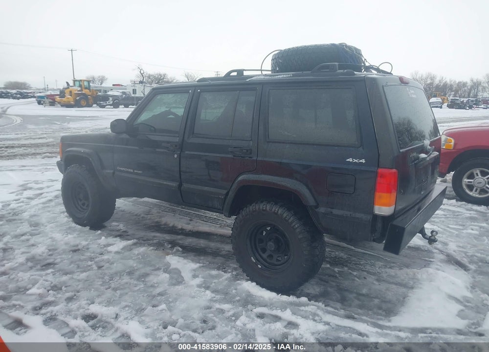 2001 JEEP CHEROKEE SPORT VIN: 1J4FF48S41L590848