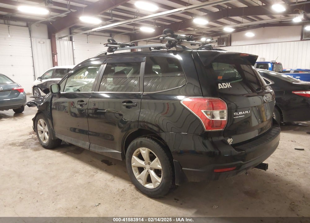 2016 SUBARU FORESTER 2.5I LIMITED VIN: JF2SJAHC6GH495425