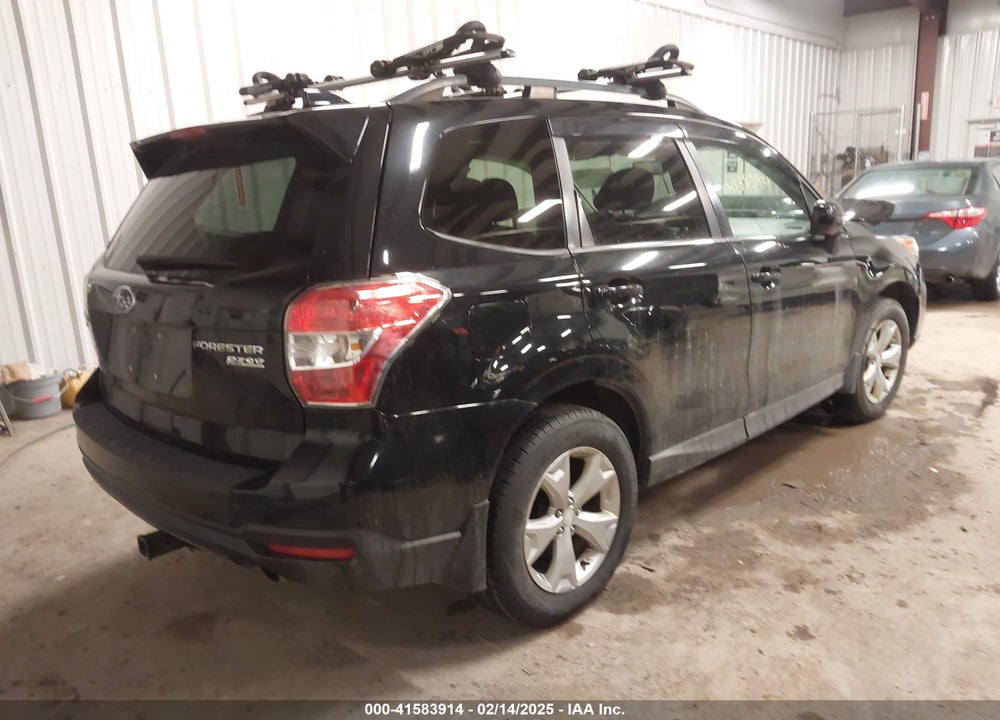 2016 SUBARU FORESTER 2.5I LIMITED VIN: JF2SJAHC6GH495425