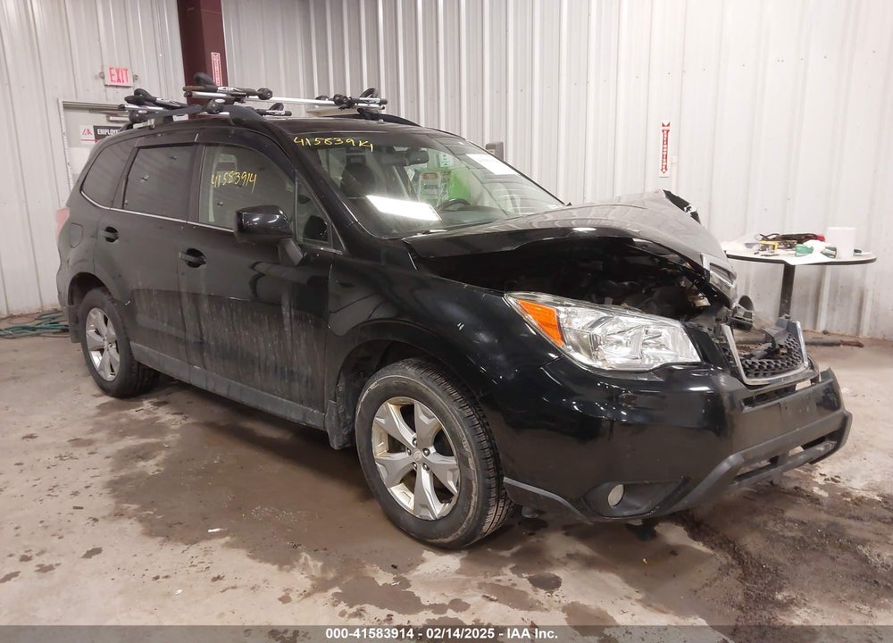 2016 SUBARU FORESTER 2.5I LIMITED VIN: JF2SJAHC6GH495425
