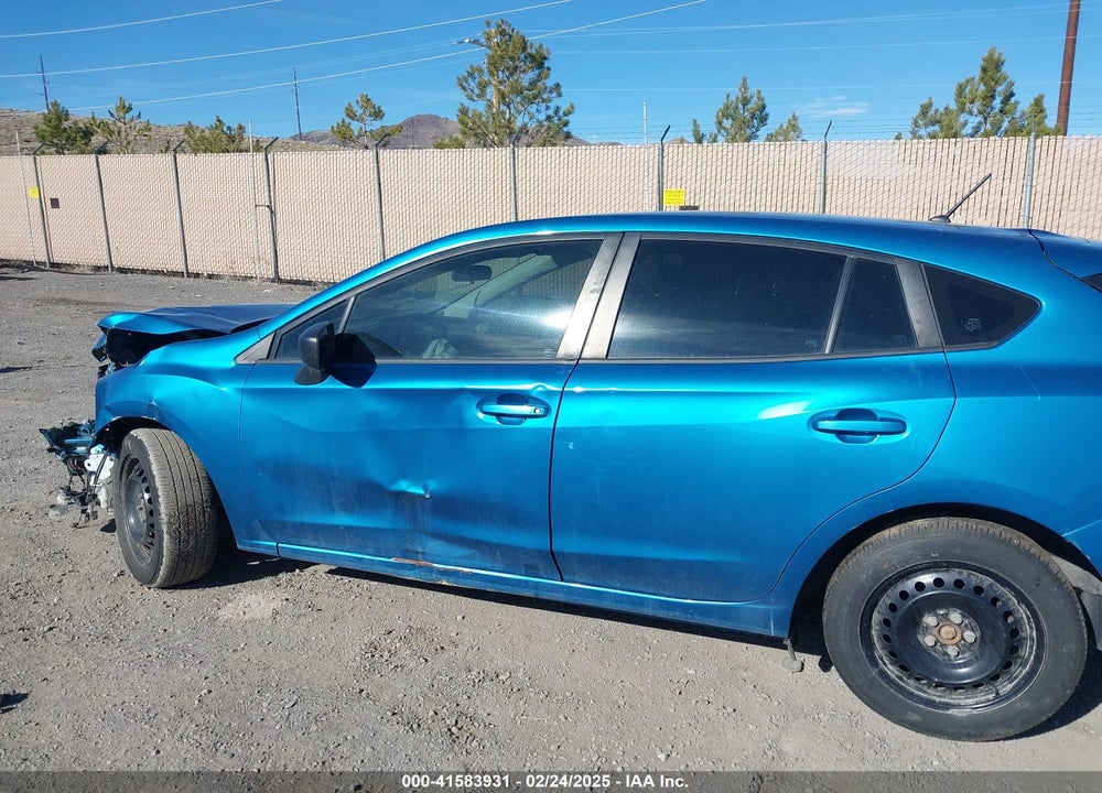 2019 SUBARU IMPREZA VIN: 4S3GTAA66K3703473