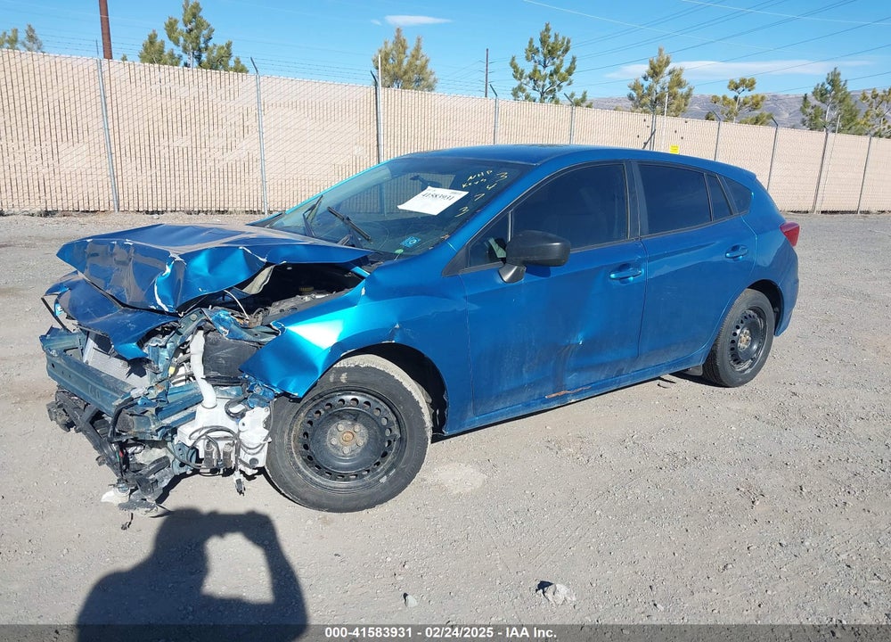 2019 SUBARU IMPREZA VIN: 4S3GTAA66K3703473