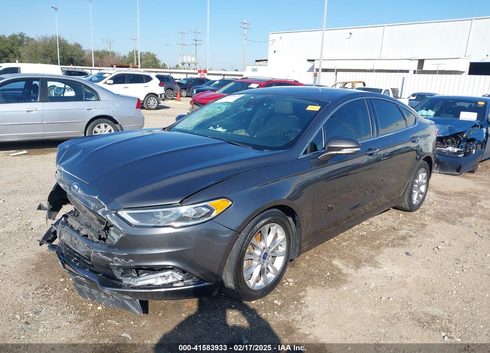2017 FORD FUSION VIN: 3FA6P0HDXHR372850