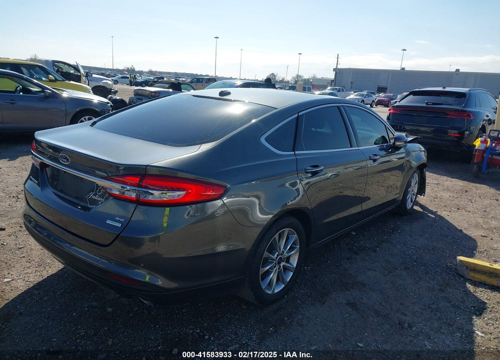 2017 FORD FUSION VIN: 3FA6P0HDXHR372850