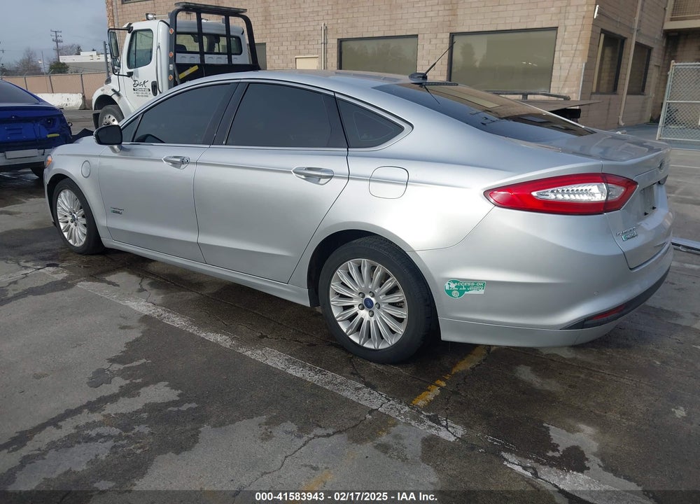 2014 FORD FUSION ENERGI VIN: 3FA6P0PU3ER227663