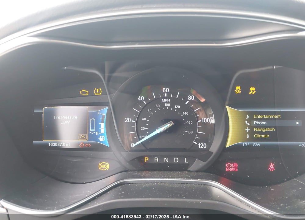 2014 FORD FUSION ENERGI VIN: 3FA6P0PU3ER227663