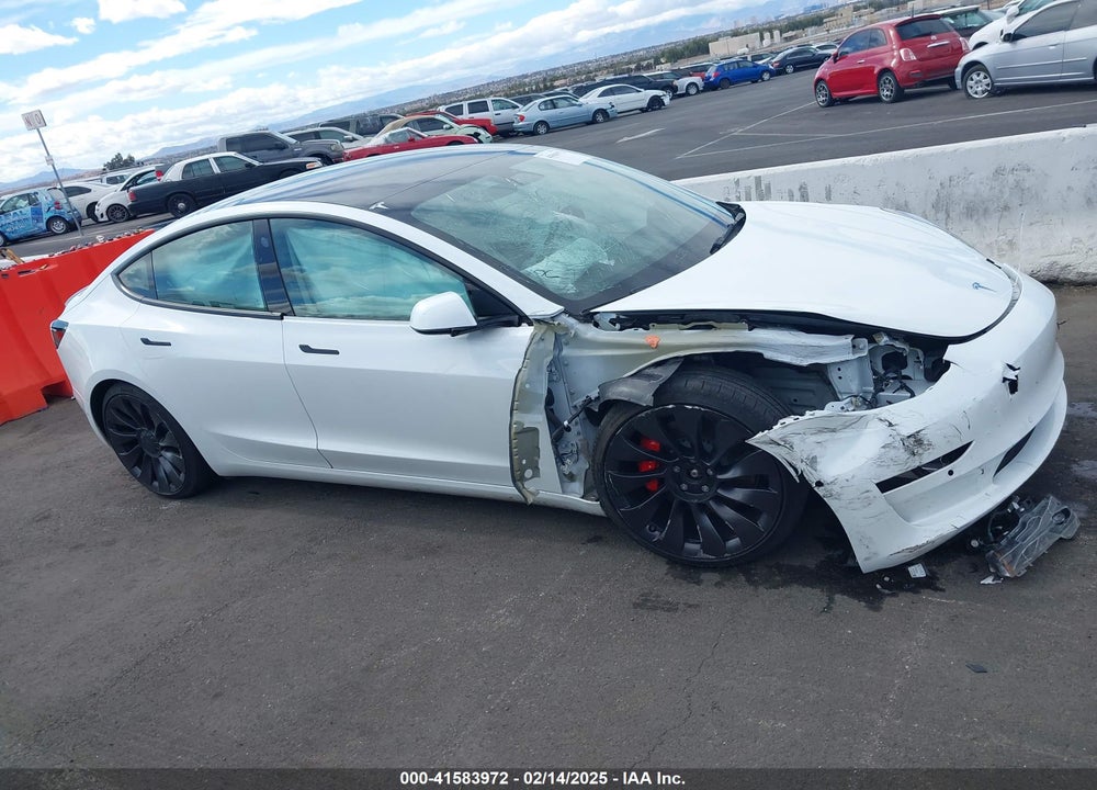 2022 TESLA MODEL 3 VIN: 5YJ3E1EC6NF111958
