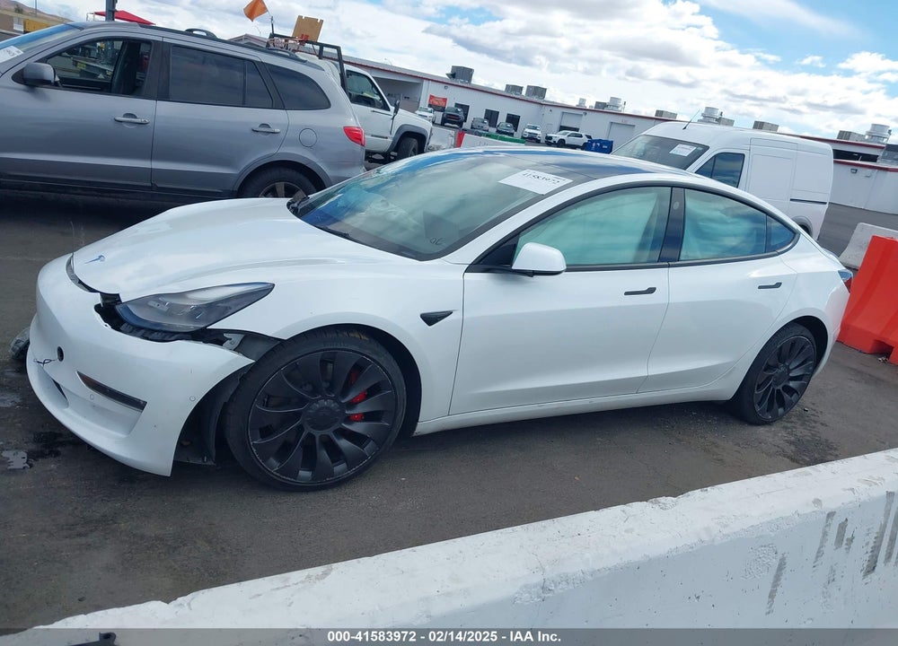 2022 TESLA MODEL 3 VIN: 5YJ3E1EC6NF111958