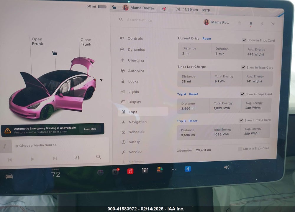 2022 TESLA MODEL 3 VIN: 5YJ3E1EC6NF111958