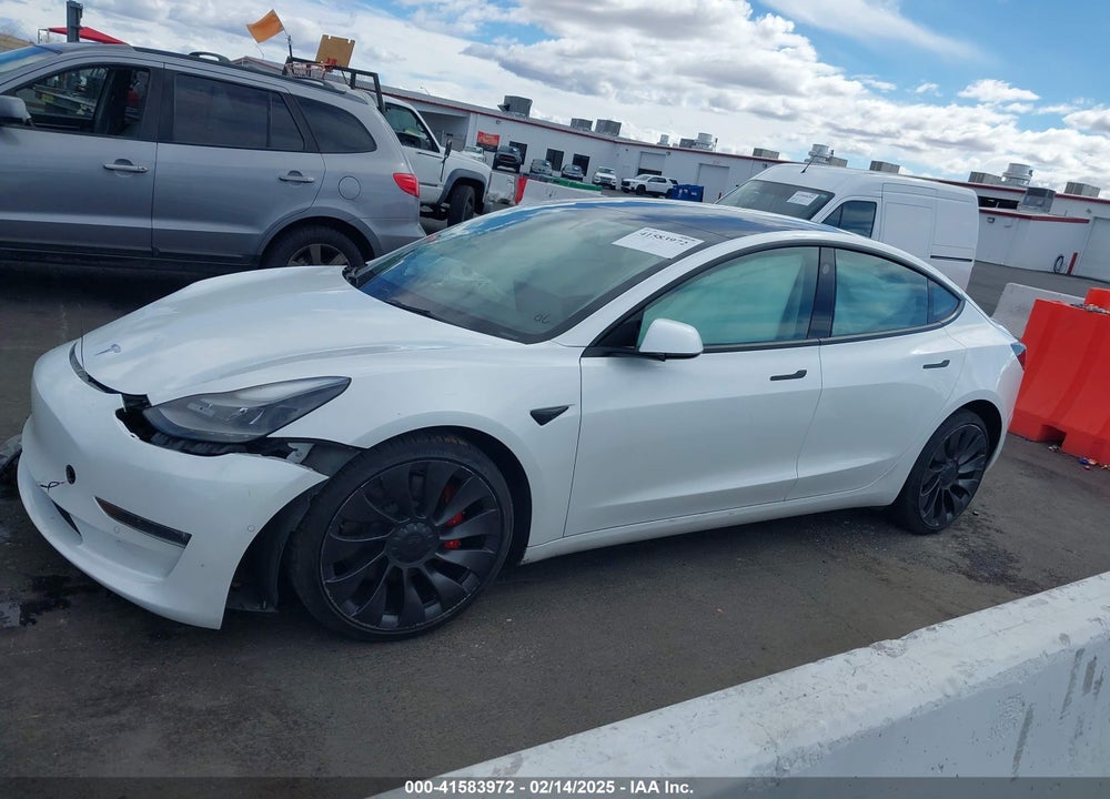 2022 TESLA MODEL 3 VIN: 5YJ3E1EC6NF111958