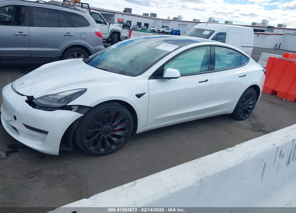 2022 TESLA MODEL 3 VIN: 5YJ3E1EC6NF111958
