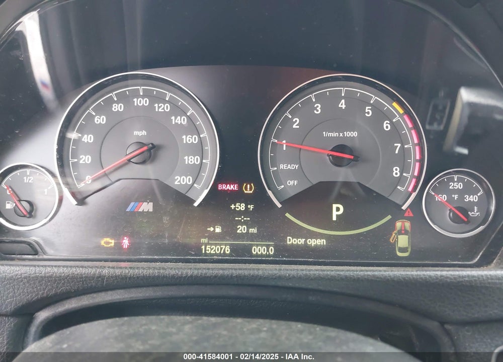 2015 BMW M4 VIN: WBS3R9C57FK331811