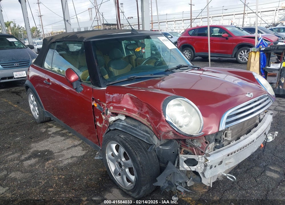 2008 MINI COOPER VIN: WMWRF33568TG18657