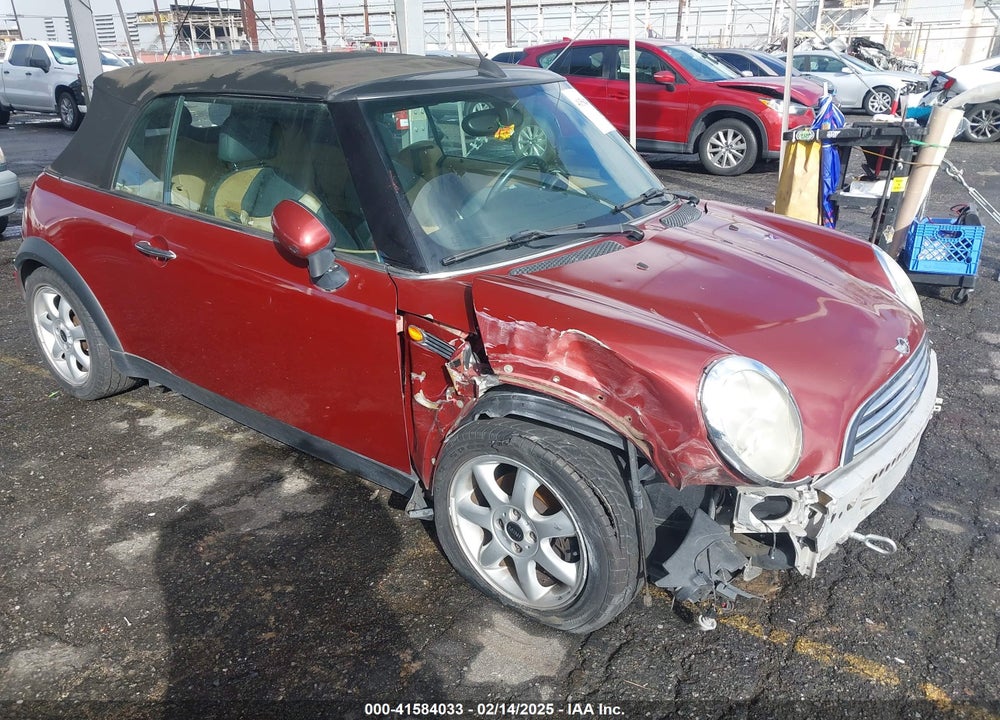 2008 MINI COOPER VIN: WMWRF33568TG18657