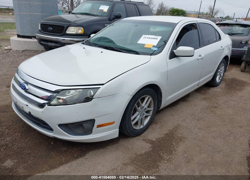 2012 FORD FUSION S VIN: 3FAHP0GA7CR222185