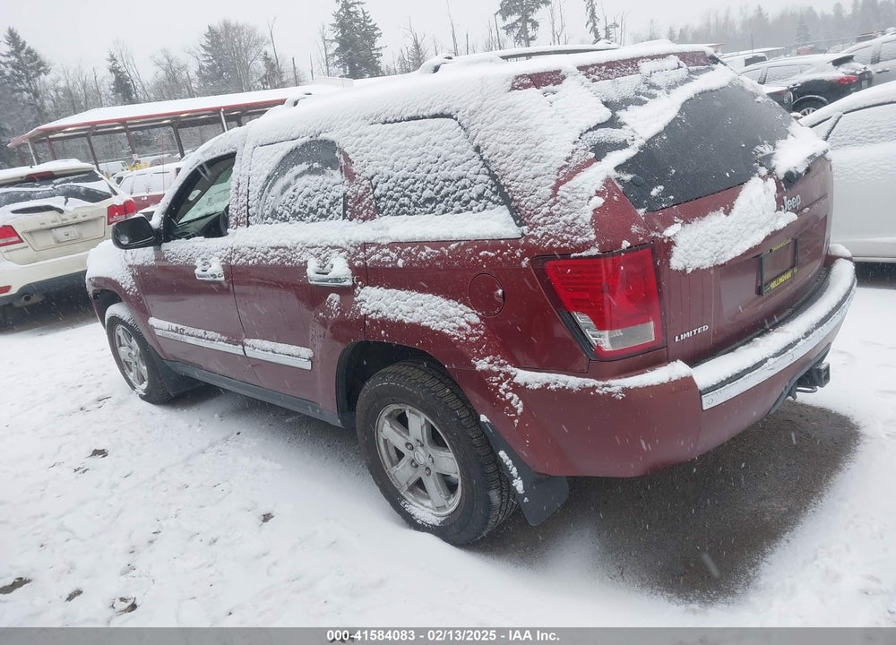 2007 JEEP GRAND CHEROKEE LIMITED VIN: 1J8HS58P87C635500