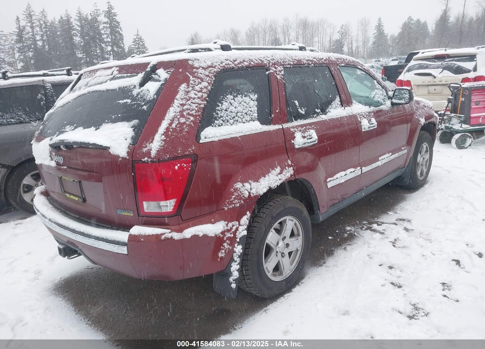 2007 JEEP GRAND CHEROKEE LIMITED VIN: 1J8HS58P87C635500