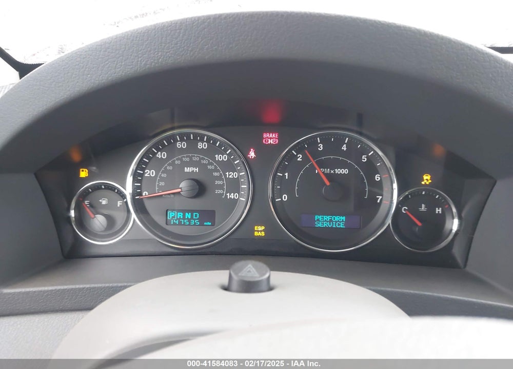 2007 JEEP GRAND CHEROKEE LIMITED VIN: 1J8HS58P87C635500