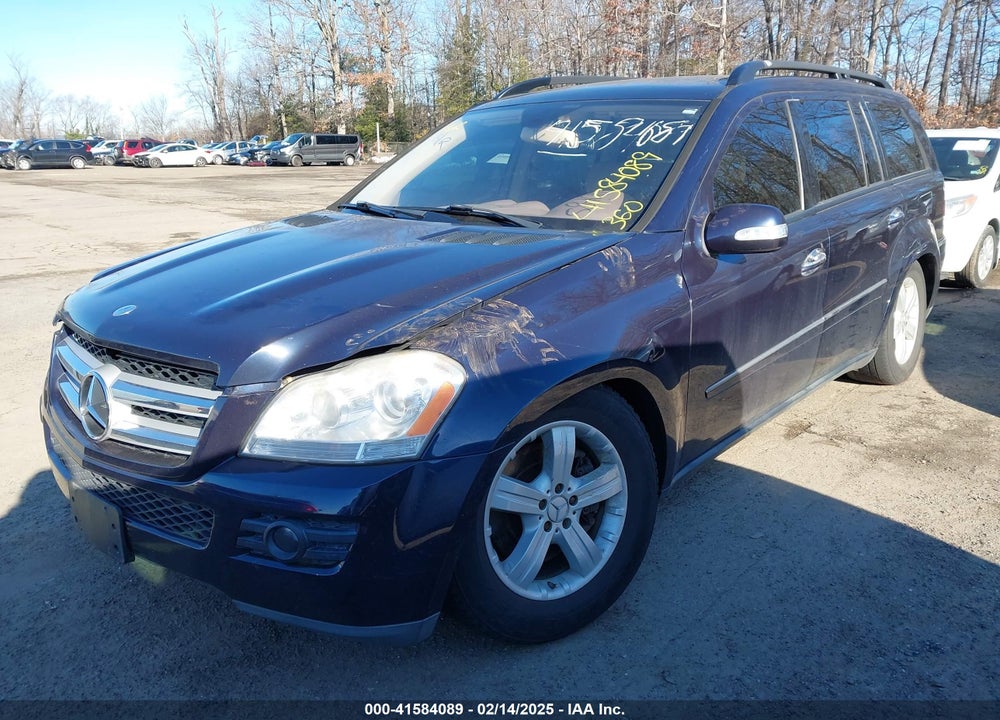2007 MERCEDES-BENZ GL 450 4MATIC VIN: 4JGBF71E97A172280