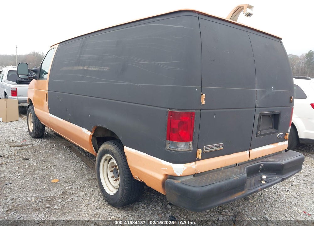 2007 FORD E-250 COMMERCIAL/RECREATIONAL VIN: 1FTNE24W27DA99876