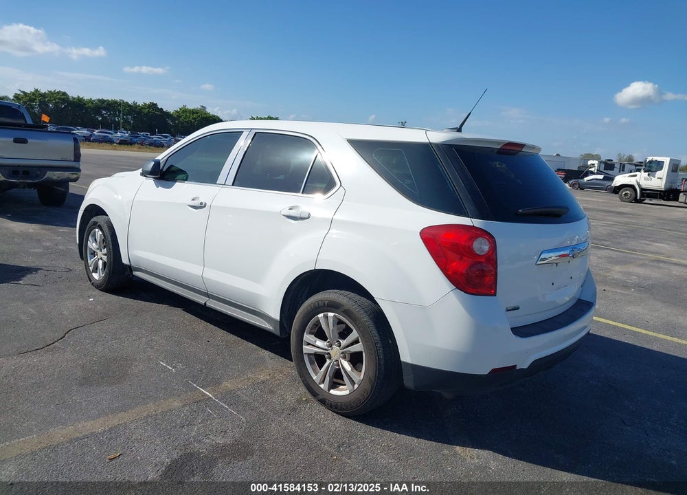 2012 CHEVROLET EQUINOX LS VIN: 2GNALBEK2C1188117