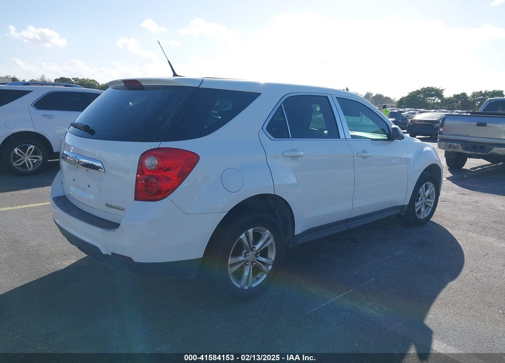 2012 CHEVROLET EQUINOX LS VIN: 2GNALBEK2C1188117