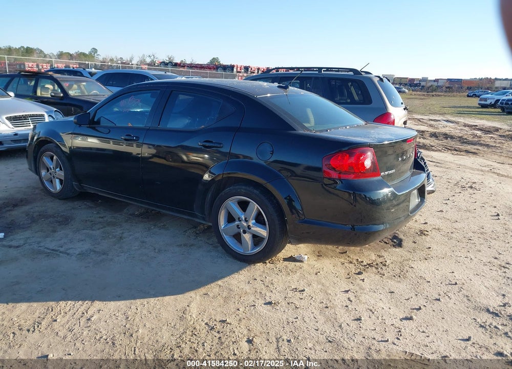 2012 DODGE AVENGER VIN: 1C3CDZAB1CN232477