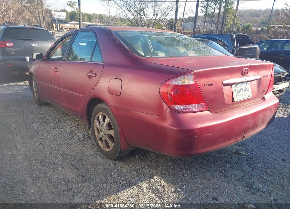 2005 TOYOTA CAMRY VIN: 4T1BF32KX5U084931
