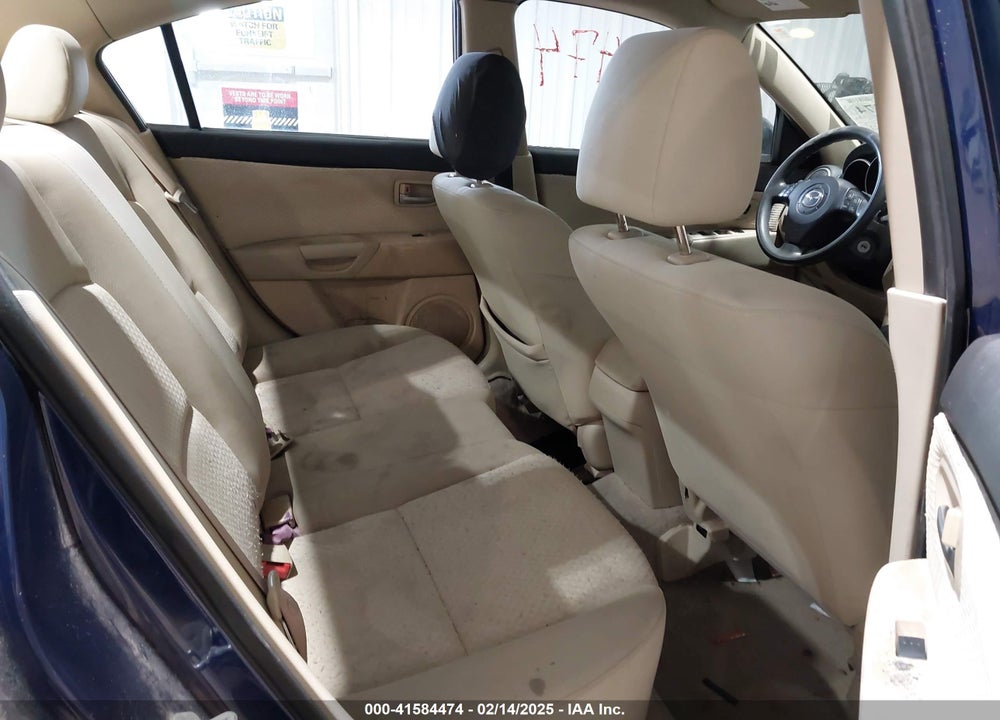 2005 MAZDA 3 I VIN: JM1BK12F051253783