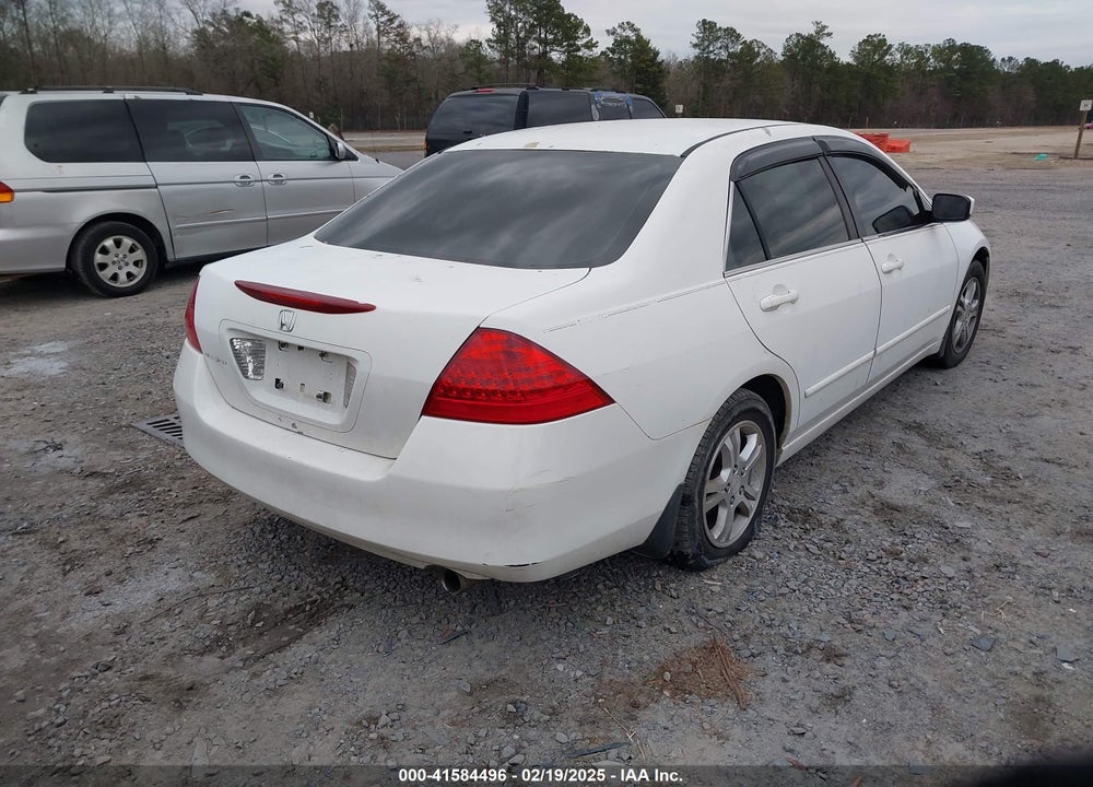2007 HONDA ACCORD 2.4 SE VIN: 1HGCM56367A020789