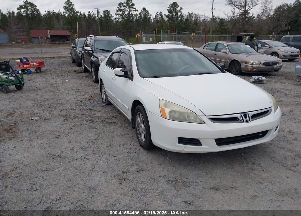 2007 HONDA ACCORD 2.4 SE VIN: 1HGCM56367A020789