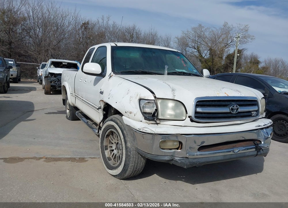 2000 TOYOTA TUNDRA LTD V8 VIN: 5TBBT4816YS084864