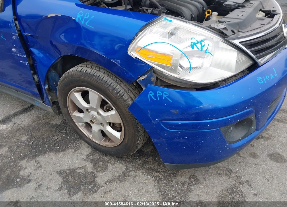 2012 NISSAN VERSA VIN: 3N1BC1CP1CL371127