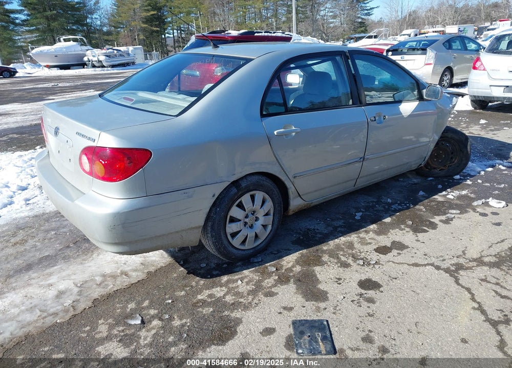 2003 TOYOTA COROLLA LE VIN: 2T1BR32E53C153749