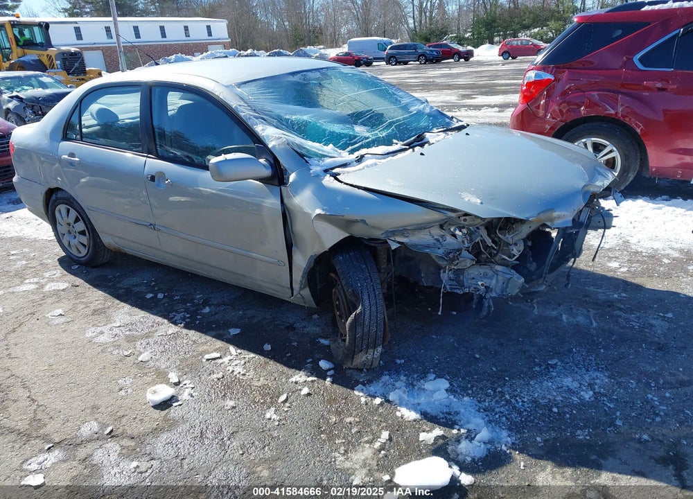 2003 TOYOTA COROLLA LE VIN: 2T1BR32E53C153749