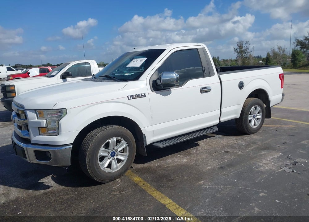 2016 FORD F-150 VIN: 1FTMF1C83GFA31273