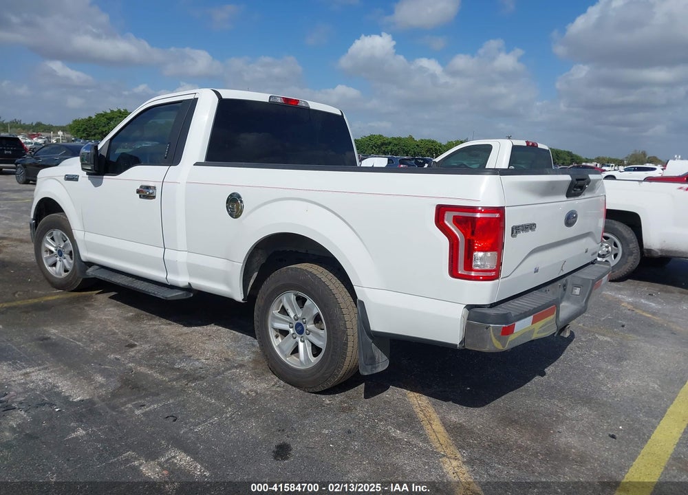 2016 FORD F-150 VIN: 1FTMF1C83GFA31273