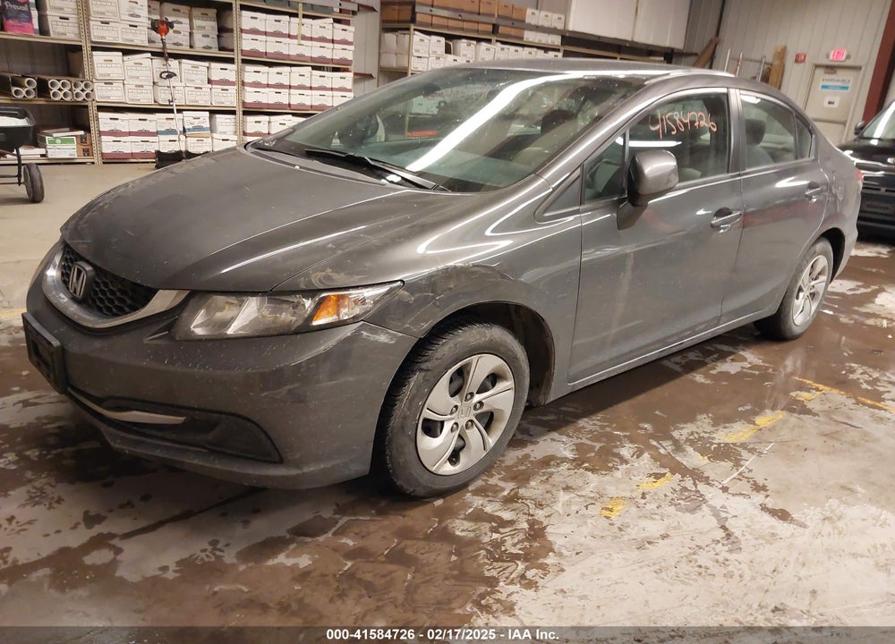 2013 HONDA CIVIC VIN: 2HGFB2F51DH600421