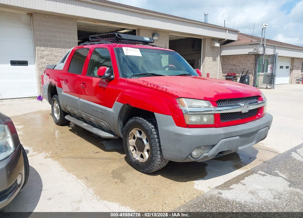 2002 CHEVROLET AVALANCHE 1500 VIN: 3GNEK13T72G176061