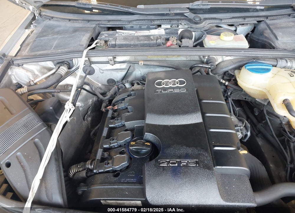 2008 AUDI A4 2.0T VIN: WAUDF78E68A099502